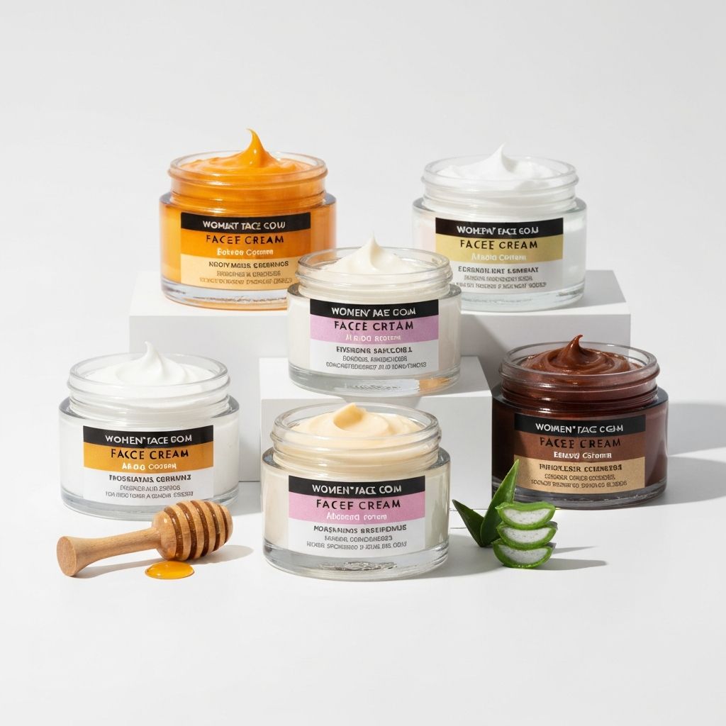 Women's face creams